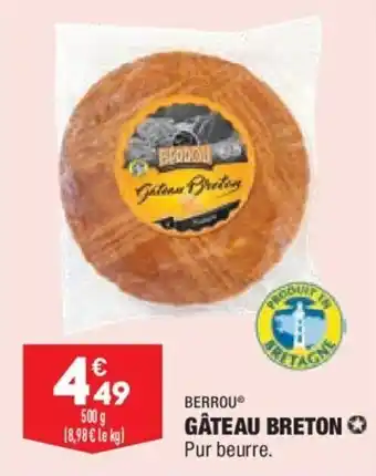 ALDI Berrou gâteau breton offre