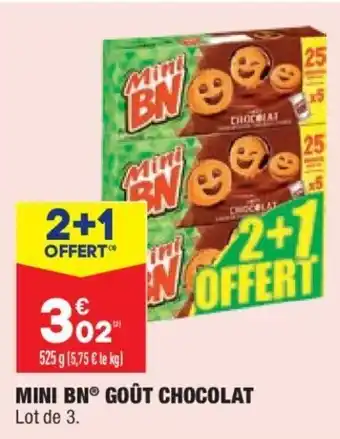 Mini BN goût chocolat