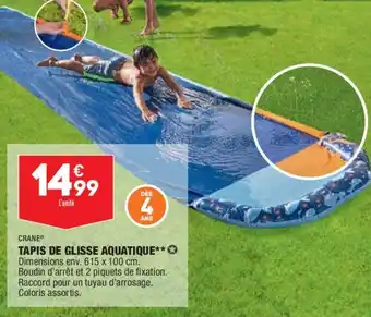 ALDI Crane tapis de glisse aquatique offre