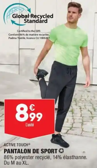 Active touch pantalon de sport