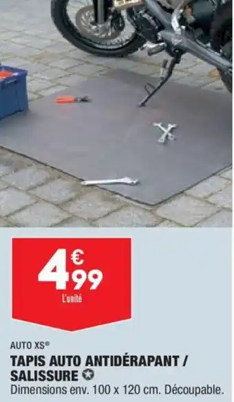 ALDI Auto XS tapis auto antidérapant / salissure offre