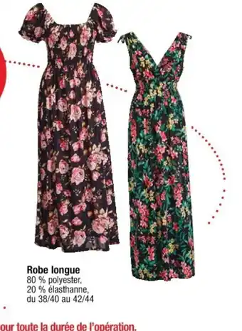 Cora x Carrefour Robe Longue offre