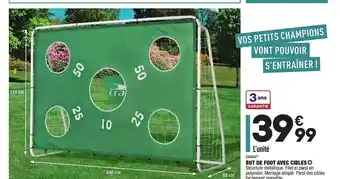 ALDI But De Foot Avec Cibles Crane offre