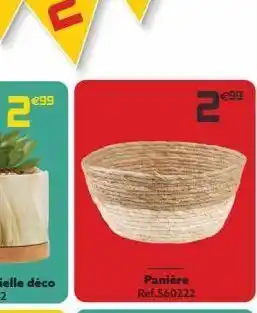 Gifi €99 €99 2 29 panière ref.560222 offre