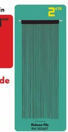 Gifi €79 27 rideau fils ref.582607 offre