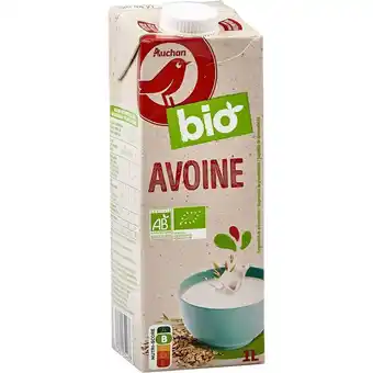 Auchan Boisson à l'avoine auchan bio offre