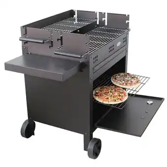 Auchan Barbecue charbon de bois acier etna v20 offre