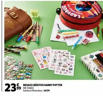 Auchan Besace créative harry potter offre