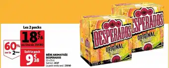 Auchan Supermarché Bière aromatisée desperados offre