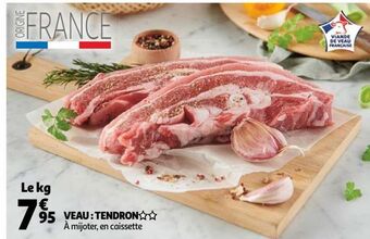 Auchan Supermarché Veau : tendron § § offre