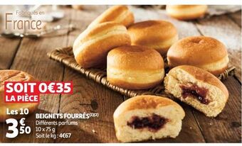 Beignets fourrés