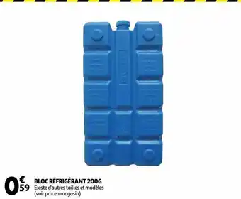 Auchan Bloc réfrigérant 200g offre