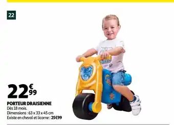 Porteur draisienne