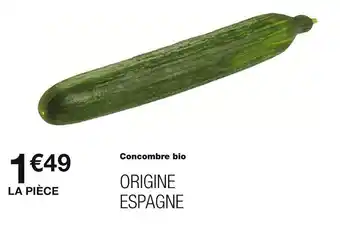 Monoprix Concombre bio offre