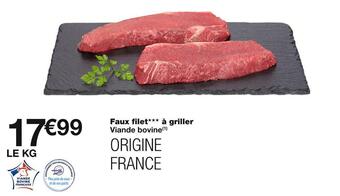 Monoprix Faux filet à griller offre