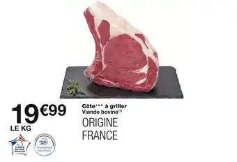 Monoprix Côte à griller offre