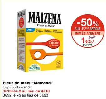 Monoprix Maïzena fleur de maïs offre