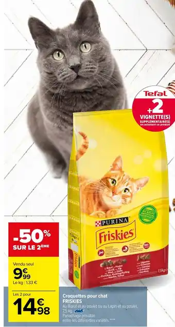 Croquettes pour chat Friskies