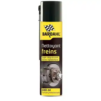 Norauto Bardahl nettoyant et dégraissant freins bardahl 600 ml offre