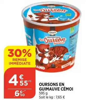 Oursons en guimauve cémoi