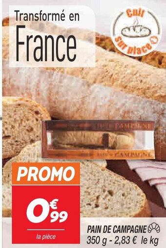 Netto Pain de campagne offre