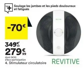 REVITIVE stimulateur circulatoire