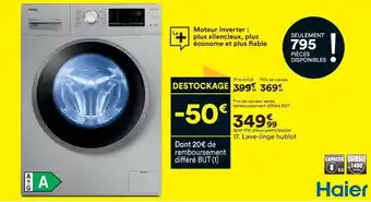 HAIER lave-linge hublot