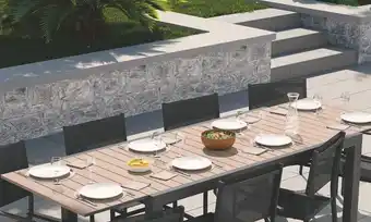 TABLE À RALLONGE TANNA