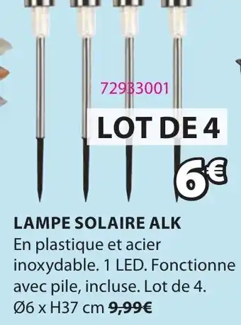 JYSK Lampe Solaire Alk offre