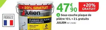 Mr Bricolage Sous-couche Plaque De Plâtre 10 L + 2 L Gratuis Julien +20% Gratuit offre