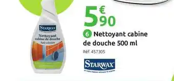 Mr Bricolage Nettoyant Cabine De Douche 500 Ml Starwax offre