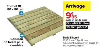 Castorama Dalle dhanni offre