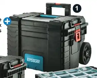 Castorama Erbauer servante de rangement professionnelle trolley offre