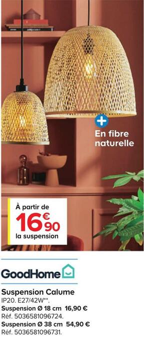 Goodhome suspension calume
