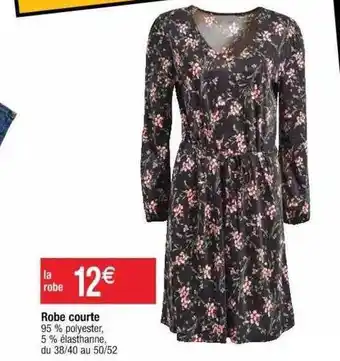 Cora x Carrefour Robe Courte offre