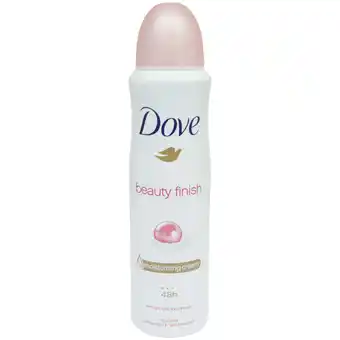 Action Déodorant dove beauty finish offre