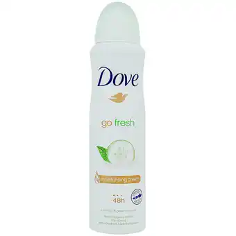 Action Déodorant go fresh dove concombre et thé vert offre