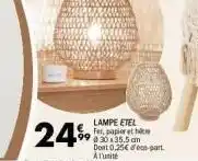 La Foir'Fouille Lampe offre