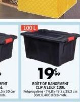 La Foir'Fouille Boîte de rangement offre