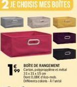 La Foir'Fouille Boîte de rangement offre