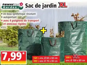 Norma Sac de jardin offre