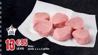 Cora x Carrefour Veau : Pavés à Griller offre