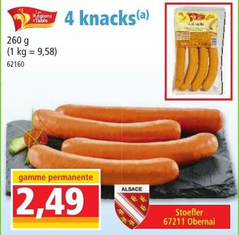 Norma 4 Knacks offre
