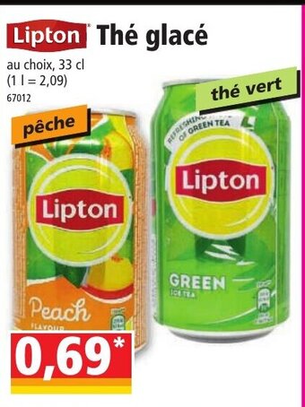 Norma Lipton Thé glacé offre