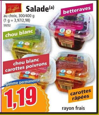 Norma Salade offre