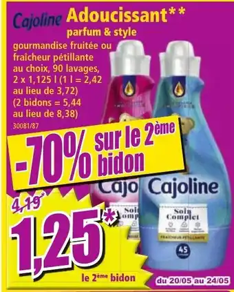 Norma Adoucissant parfume & style offre