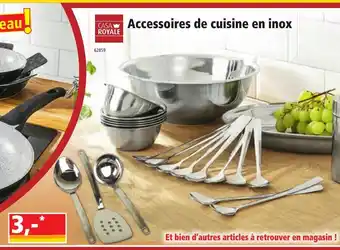 Norma Accessoires de cuisine en inox offre