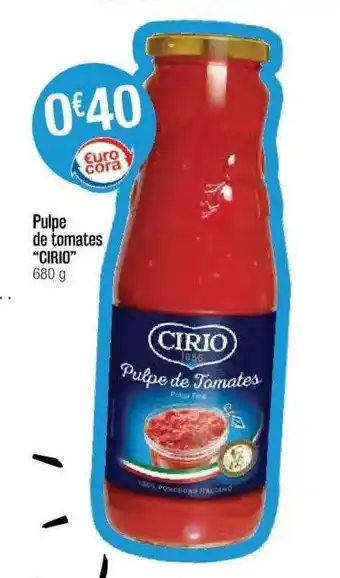 Cora x Carrefour Pulpe De Tomates offre