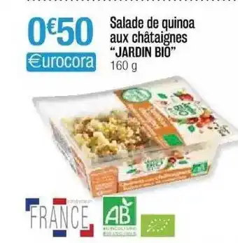 Cora x Carrefour Salade De Quinoa Aux Châtaignes offre