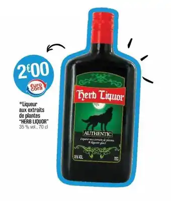 Cora x Carrefour Liqueur Aux Extraits De Plantes offre